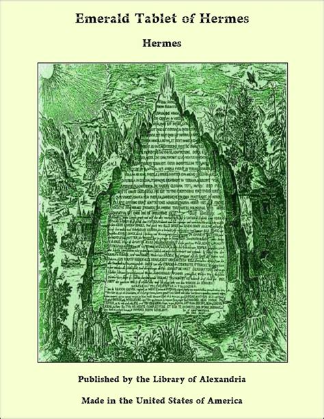 hermes tablet cover|the emerald tablets complete reading.